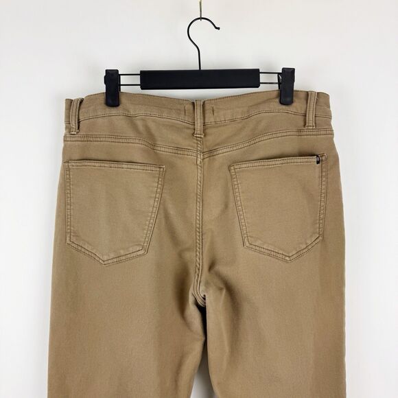 Banana Republic 5-Pocket Men's Tan Slim Fit Straight Leg Stretch Pants 34x32 - Picture 6 of 15